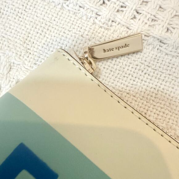 Kate Spade Float On small cosmetic bag pouch travel BT 2641 - Picture 9 of 9